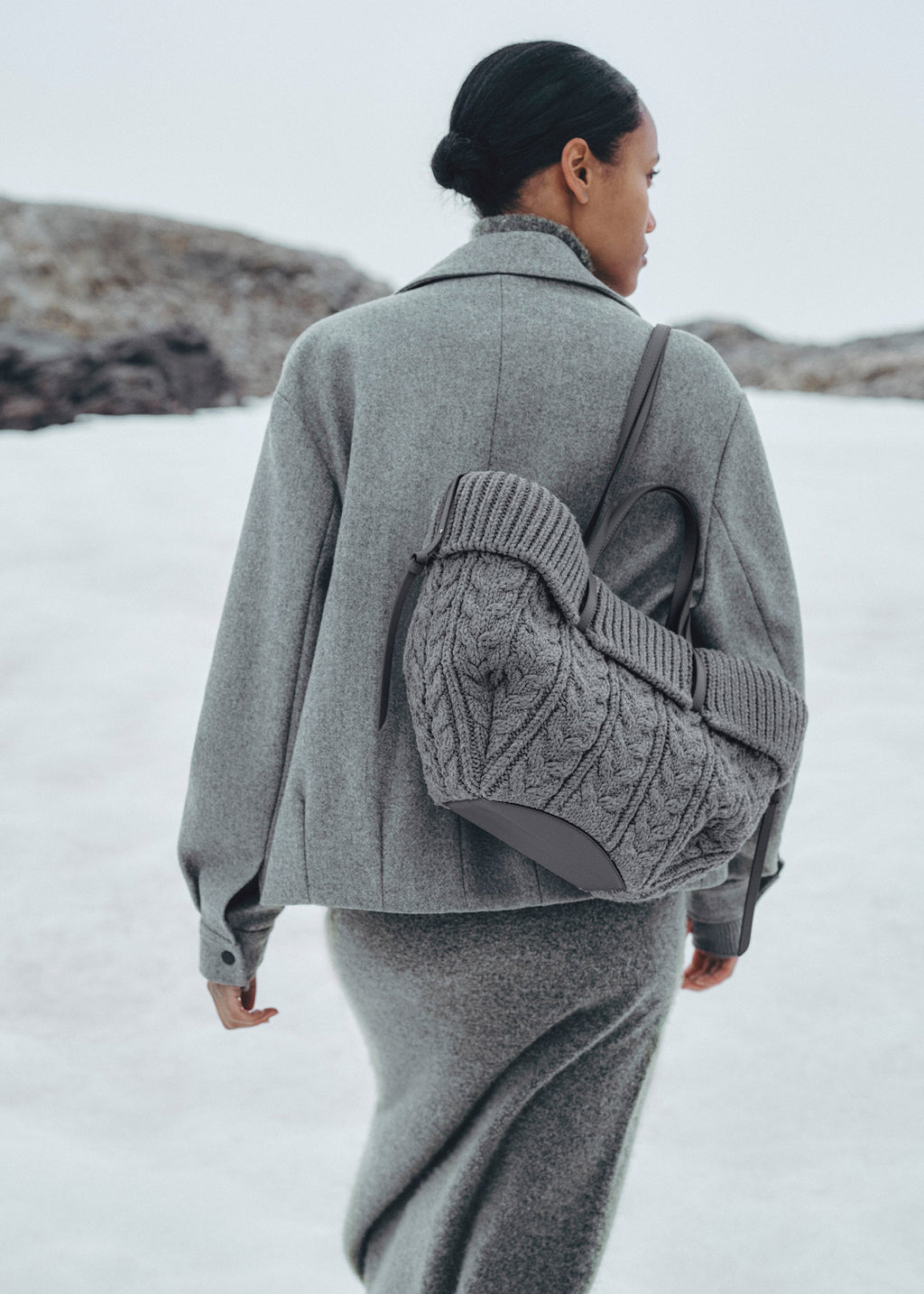 Cyme Mini - Merino Stone