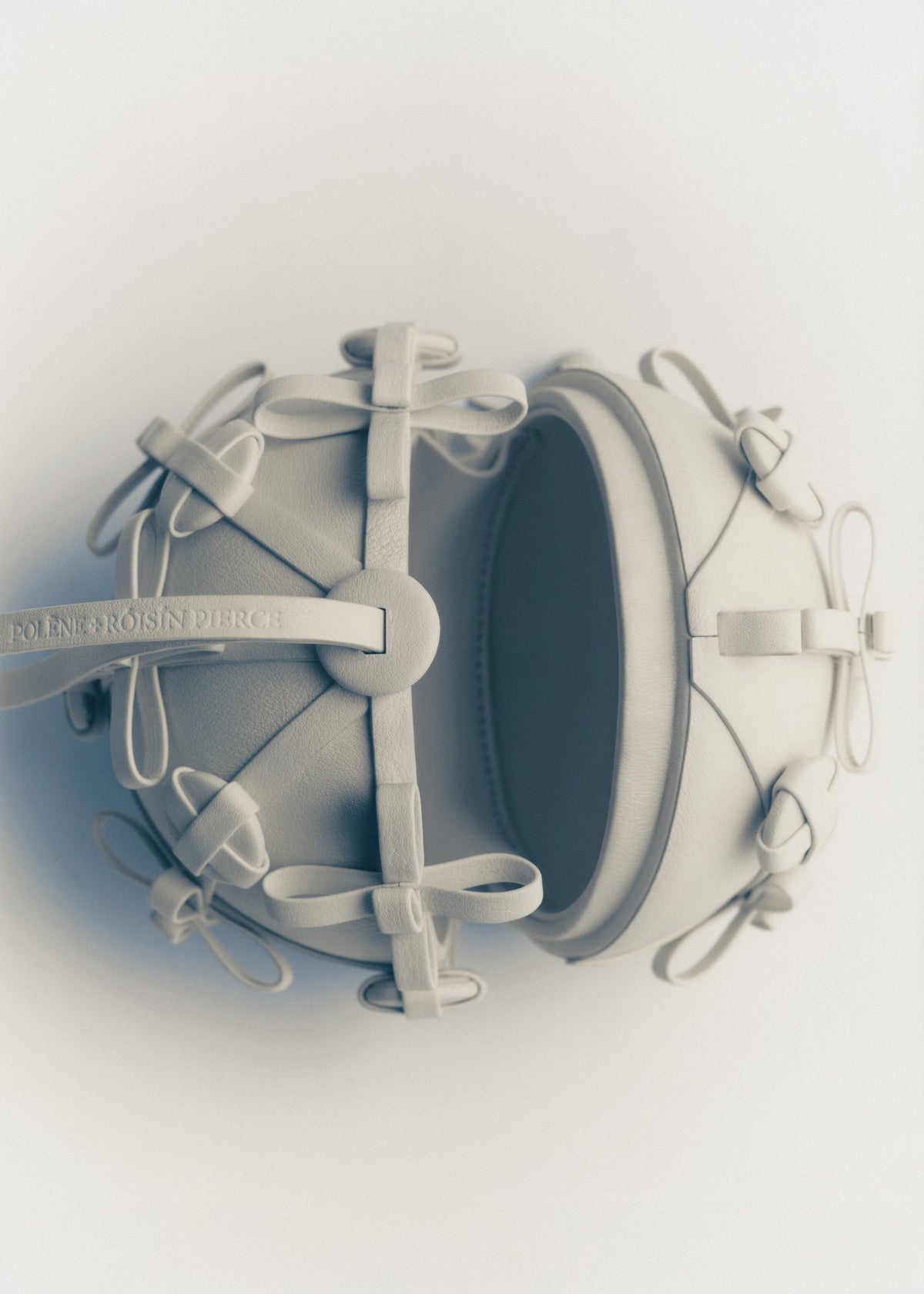 Button Bow Sphere - Porcelain